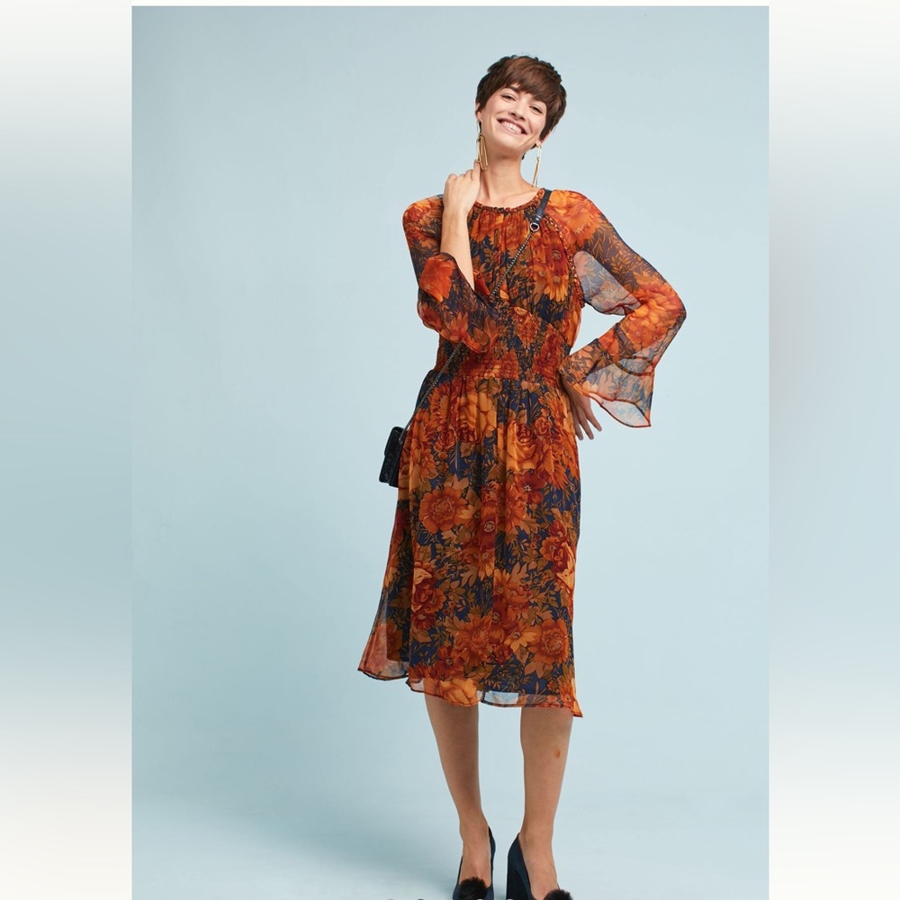 ANTHROPOLOGIE ANTIK BATIK Dress Size M/40